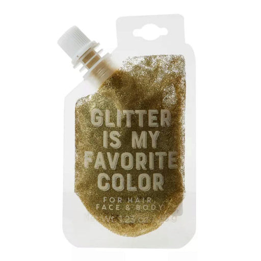 Gold Mini Body Glitter Pouch (Bulk Qty of 18) - Way Up Gifts