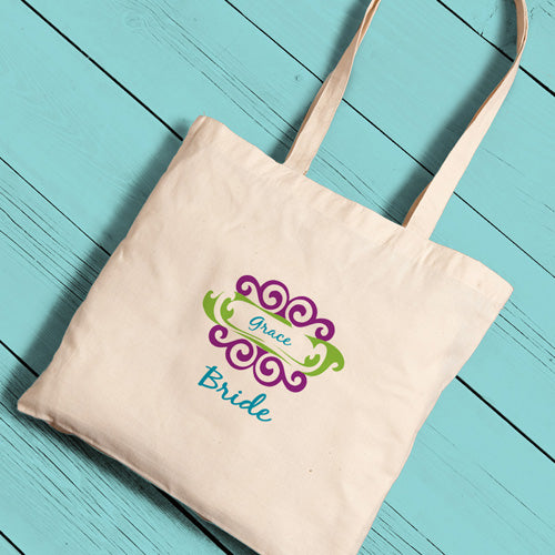 Personalized Brides Perfect Tote - Way Up Gifts