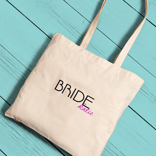 Personalized Brides Perfect Tote - Way Up Gifts