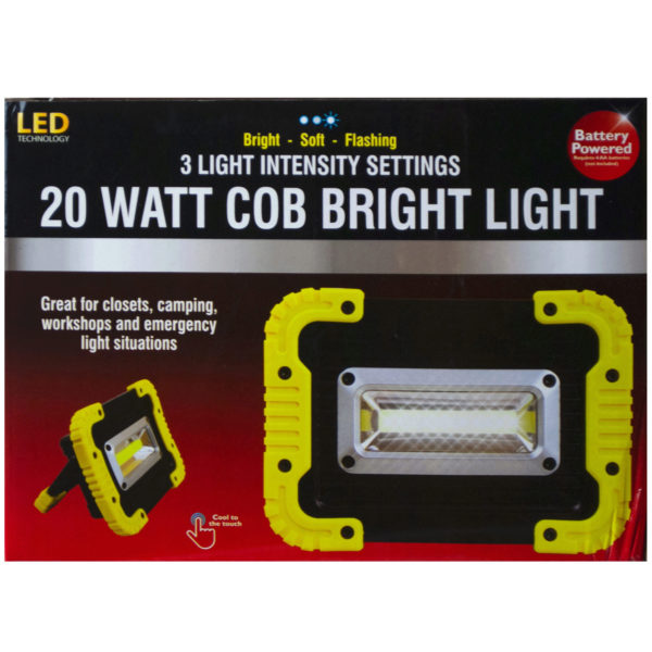 20 Watt Cob Bright Light (Bulk Qty of 2) - Way Up Gifts
