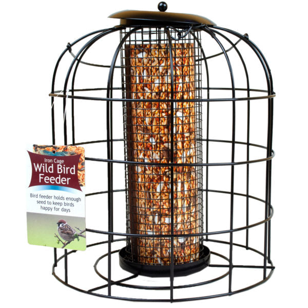 Iron Wire Cage Bird Feeder (Bulk Qty of 2) - Way Up Gifts