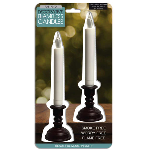 2 Piece LED Candles (Bulk Qty of 6) - Way Up Gifts