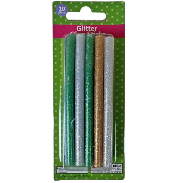 10 Piece Glitter Glue Sticks (Bulk Qty of 9) - Way Up Gifts