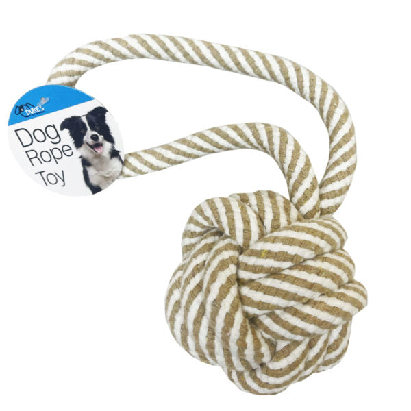 Rope Ball Pet Dog Toy (Bulk Qty of 6) - Way Up Gifts