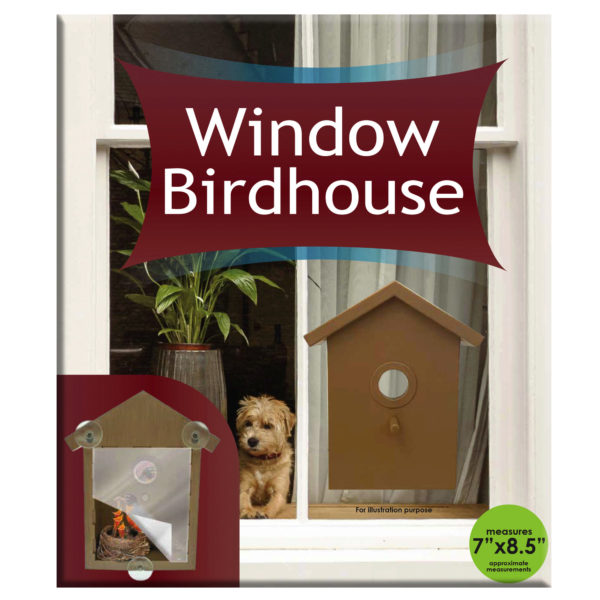 Window Bird House Watcher (Bulk Qty of 2) - Way Up Gifts