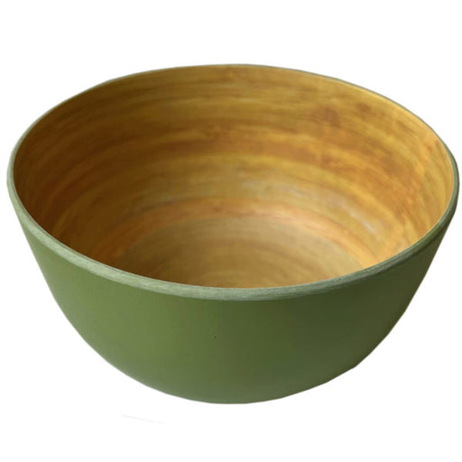 5 1/2" Wide Assorted Color Bamboo with Melamine Bowl (Bulk Qty of 6) - Way Up Gifts