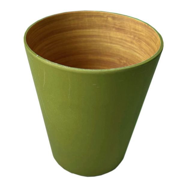 Assorted Color Bamboo with Melamine Drinking Cups (Bulk Qty of 12) - Way Up Gifts