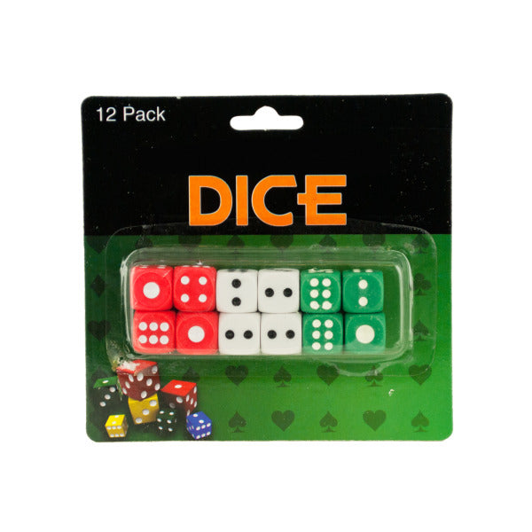 Casino Style Dice (Bulk Qty of 24) - Way Up Gifts