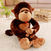 Big Stuffed Animal Monkey Plush - Way Up Gifts