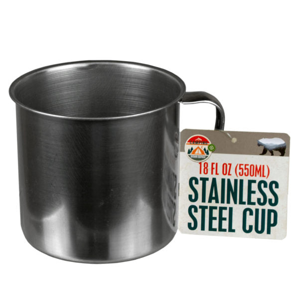 550 ML Stainless Steel Cup (Bulk Qty of 12) - Way Up Gifts