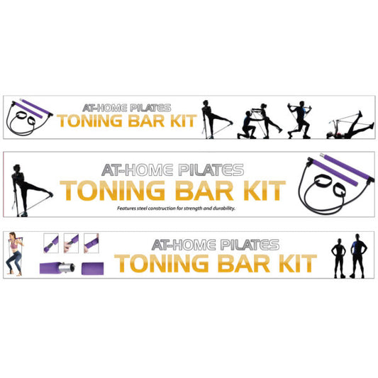 At-Home Pilates Toning Bar Kit (Bulk Qty of 2) - Way Up Gifts