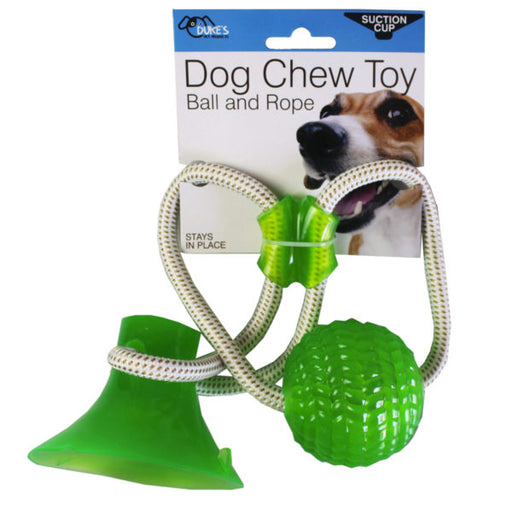 Suction Cup Dog Chew with Ball and Rope (Bulk Qty of 2) - Way Up Gifts