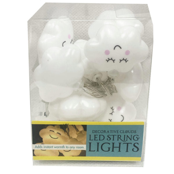 Battery Operated Happy Clouds Decorative String light (Bulk Qty of 6) - Way Up Gifts