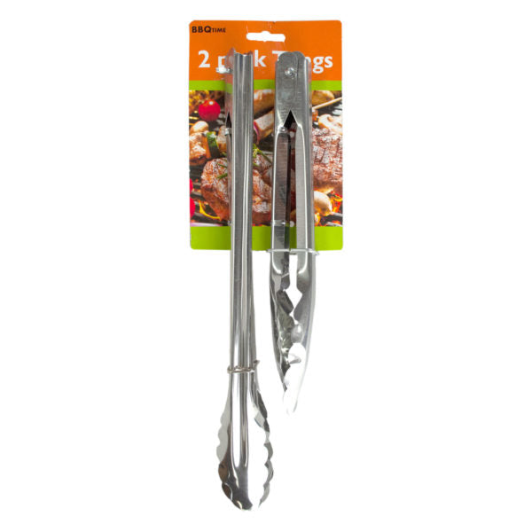 Barbecue Tongs Set (Bulk Qty of 24) - Way Up Gifts