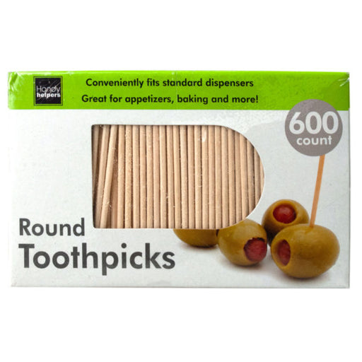 Round Toothpicks (Bulk Qty of 24) - Way Up Gifts