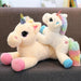 Big Stuffed Unicorn Plush Toy (Rainbow) - Way Up Gifts