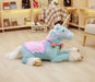 Giant Stuffed Animal Unicorn Pony Plush w/ Flowers - Way Up Gifts