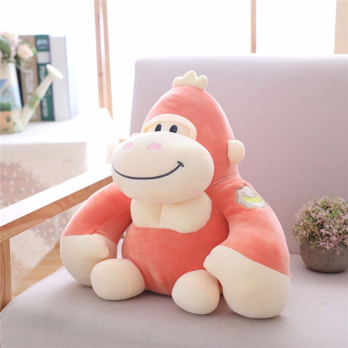 Monkey Gorilla Stuffed Animal Smiling Plush Toy - Way Up Gifts