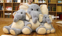 Big Stuffed Elephant Plush Toy - Way Up Gifts