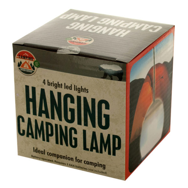 LED Hanging Camping Lamp (Bulk Qty of 6) - Way Up Gifts