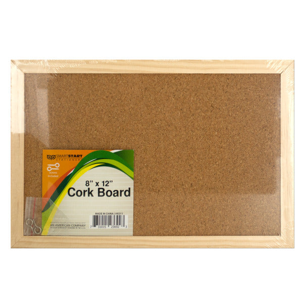 Wood Framed Cork Board (Bulk Qty of 12) - Way Up Gifts