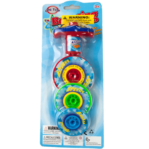 3 Layer Bouncing Top Spinner Toy (Bulk Qty of 12) - Way Up Gifts