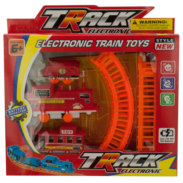 Battery Powered Train Set with Track (Bulk Qty of 4) - Way Up Gifts