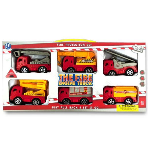 Fire Engine Truck Set (Bulk Qty of 2) - Way Up Gifts