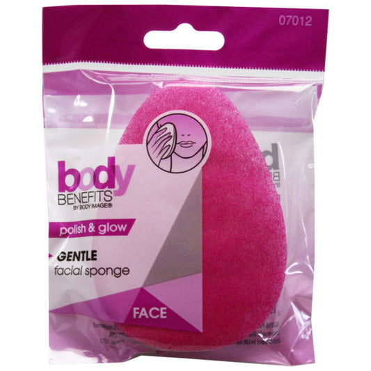Body Benefits by Body Image Polish & Glow Gentle Facial Sponge (Bulk Qty of 36) - Way Up Gifts