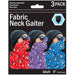 3 Pack Bandana Style Neck Gaiter 3 Asst Colors (Bulk Qty of 30 Packs) - Way Up Gifts