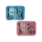 Manicure Set with Zipper Pouch (Bulk Qty of 6) - Way Up Gifts