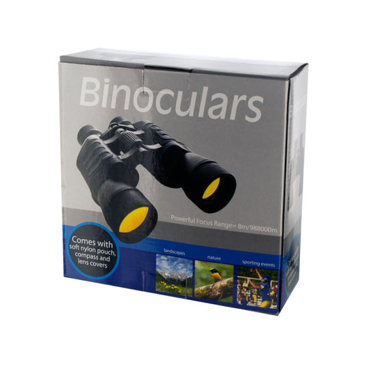 Binoculars with Compass and Pouch - Way Up Gifts