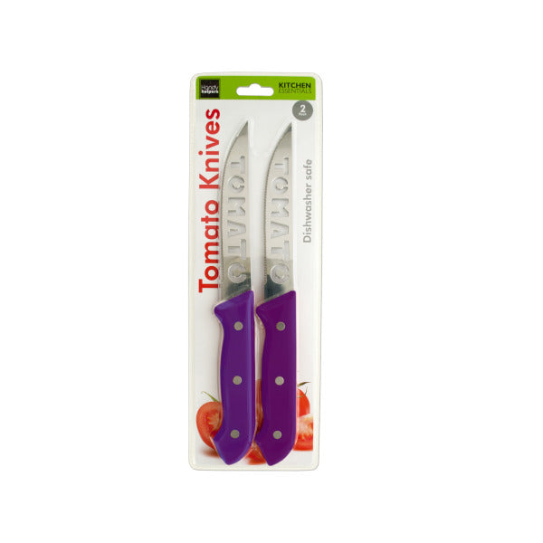 Stainless Steel Tomato Knives Set (Bulk Qty of 4) - Way Up Gifts