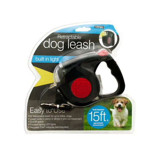 Retractable Dog Leash with LED Light - Way Up Gifts