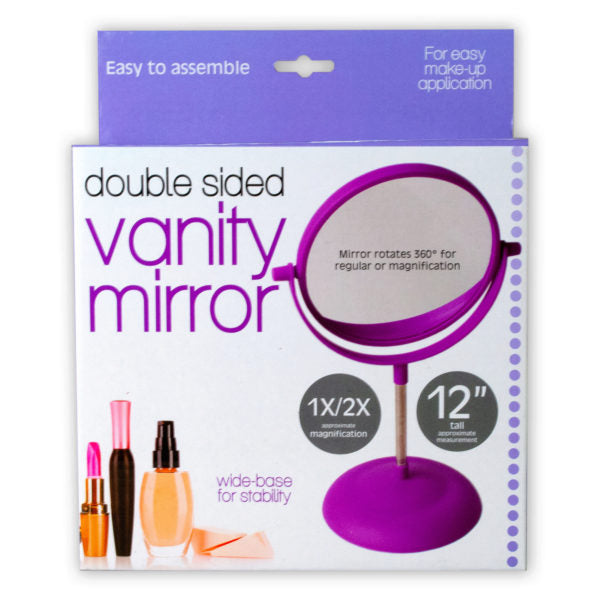 Double-Sided Vanity Mirror (Bulk Qty of 4) - Way Up Gifts