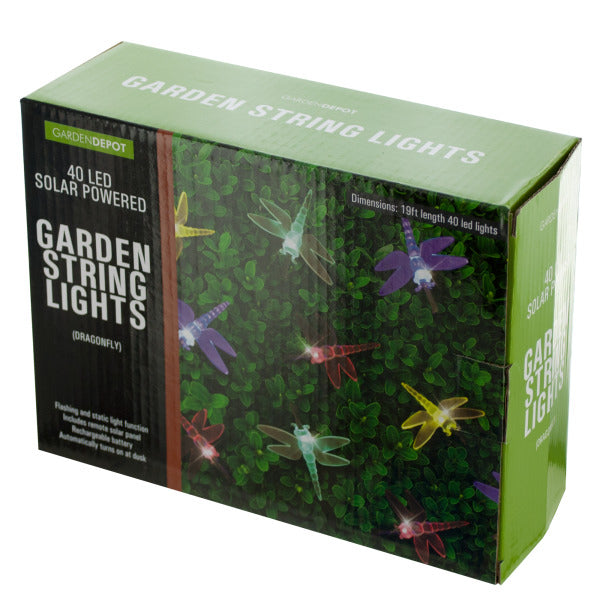 Dragonfly Solar Powered LED String Lights - Way Up Gifts