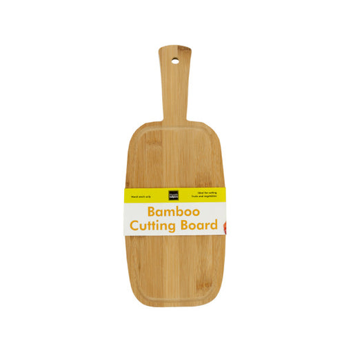 Small Paddle Style Bamboo Cutting Board (Bulk Qty of 4) - Way Up Gifts
