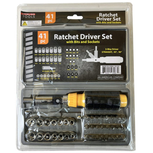 Ratchet Driver Set with Carrying Case (Bulk Qty of 4) - Way Up Gifts