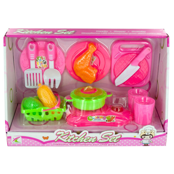 Kids Cooking Play Set (Bulk Qty of 4) - Way Up Gifts