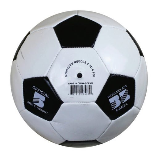 Size 5 Black &amp; White Soccer Ball (Bulk Qty of 4) - Way Up Gifts