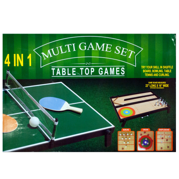 4 in 1 Tabletop Multi-Game Set - Way Up Gifts