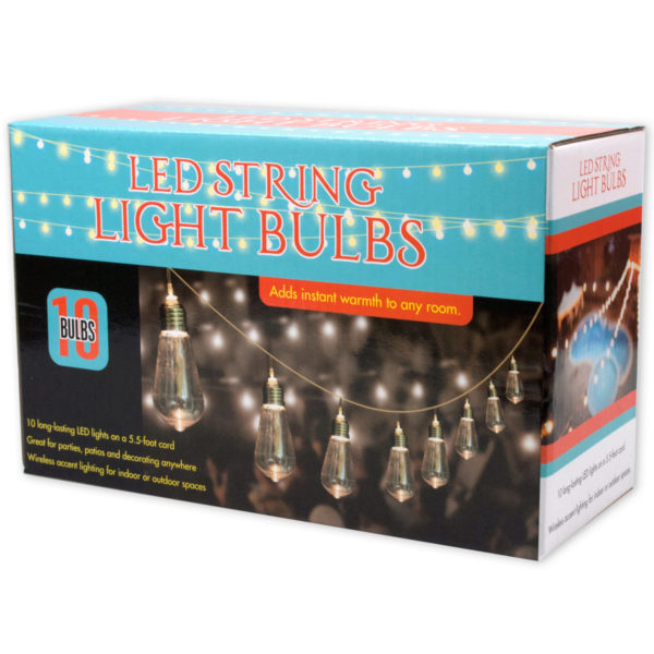 String LED Light Bulbs (Bulk Qty of 2) - Way Up Gifts