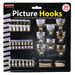30 Pack Picture Hanging Hooks (Bulk Qty of 6) - Way Up Gifts