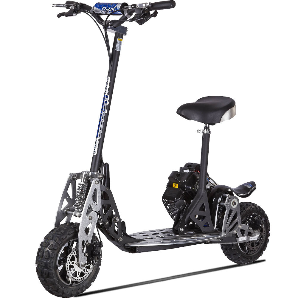 MotoTec/UberScoot 2X 2 Speed 50cc Gas Scooter Up to 35 MPH - Way Up Gifts