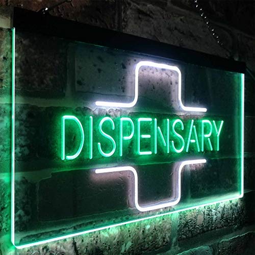 Medical Marijuana Dispensary LED Neon Light Sign - Way Up Gifts