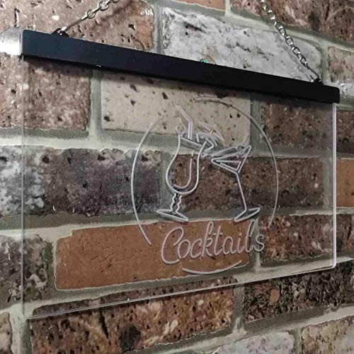 Cocktails LED Neon Light Sign - Way Up Gifts