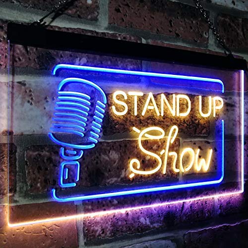 Comedy Comedian Stand Up Show LED Neon Light Sign - Way Up Gifts