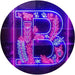 Family Name Letter B Monogram Initial LED Neon Light Sign - Way Up Gifts