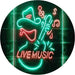 Cowboy Guitar Live Music LED Neon Light Sign - Way Up Gifts
