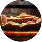 Trout Fish Bait Shop Fishing LED Neon Light Sign - Way Up Gifts